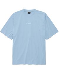 Balenciaga - Logo Printed Crewneck T-Shirt - Lyst