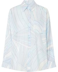 PUCCI - Iride Print Muslin Shirt - Lyst