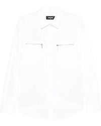 DSquared² - Zip-Pocket Shirt - Lyst