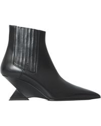 The Attico - The Cheope Wedge Ankle Boots - Lyst
