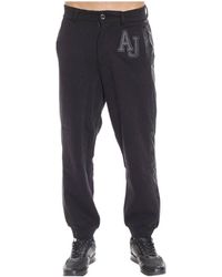 Armani Jeans - Logo Casual Pants - Lyst