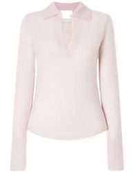 Citizens of Humanity - Simone Ribbed Wool And Cashmere-Blend Polo Sweater - Lyst