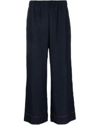 P.A.R.O.S.H. - Ht-Leg Cropped Trousers - Lyst