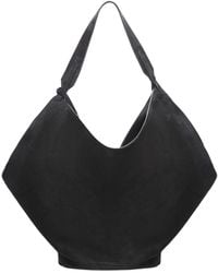 KHAITE - Lotus Medium Suede Tote - Lyst