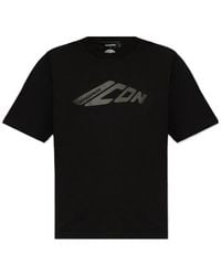 DSquared² - Logo Printed Crewneck T-Shirt - Lyst