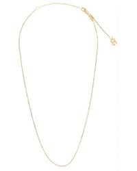 Dolce & Gabbana - Logo Charm Chain Necklace - Lyst