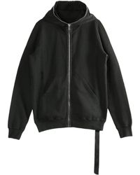 Rick Owens - Long-Sleeved Hooded Sweatshirt - Lyst