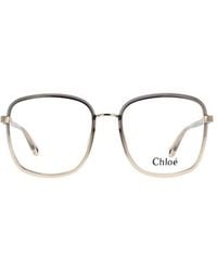 Chloé - Chloé Eyewear Square Frame Glasses - Lyst