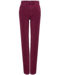 Chloé - Chloé Dp21 Straight-Leg Jeans - Lyst