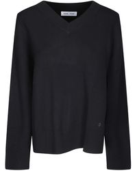 Samsøe & Samsøe - V-Neck Knit Top - Lyst