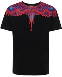 Marcelo Burlon - Logo Short-Sleeved T-Shirt - Lyst