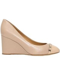 Ferragamo - Round Head Heels - Lyst
