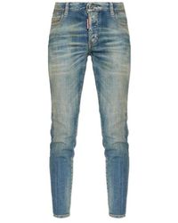 DSquared² - Jennifer Tapered-Leg Jeans - Lyst
