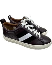 Bally - Striped Strap Low-Cut Skate Shoes - Lyst