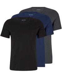 BOSS - 3 Pack Premium Cotton T-Shirts - Lyst