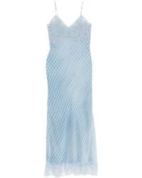 Ermanno Scervino - Lace Spaghetti Strap Dress - Lyst