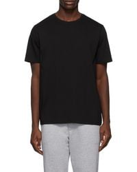 Vince - T-Shirt With Round Neck And Short Sleeves - Lyst