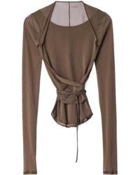 Lemaire - Ballerina Wrap Top - Lyst