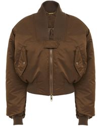 Chloé - Chloé Zip-Up Bomber Jacket - Lyst