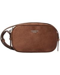 Weekend by Maxmara - Wkastruzzo Logo Stamp Crossbody Bag - Lyst