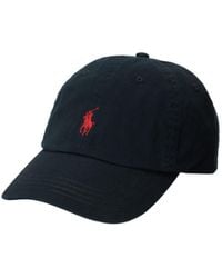 Polo Ralph Lauren - Pure Cotton Baseball Cap - Lyst