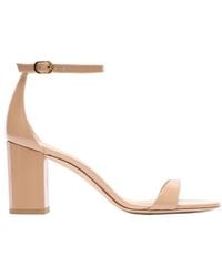 Stuart Weitzman - 75Mm Nudist Sandals - Lyst