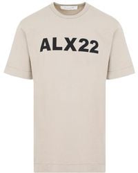 1017 ALYX 9SM - 1017 9Sm Logo Printed Crewneck T-Shirt - Lyst