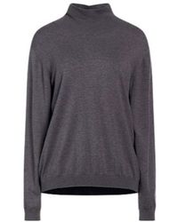 Weekend by Maxmara - Turtleneck Silk, Wool, Polyamide, Elastane - Lyst