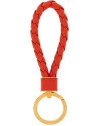 Bottega Veneta - Logo Key Ring - Lyst
