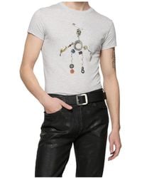 Acne Studios - Fitted Graphic T-Shirt - Lyst