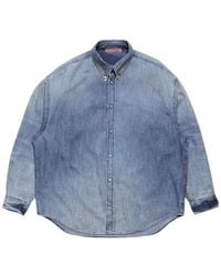 Acne Studios - Button-Down Denim Shirt - Lyst