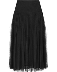 Dior - Mid-Length Pleated Skirt - Lyst