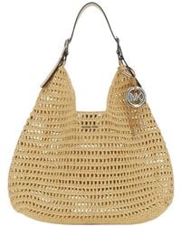 Michael Kors - Michael Logo Plaque Hobo Bag - Lyst