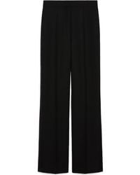 Max Mara - Pianoforte Pleated Straight Leg Trousers - Lyst