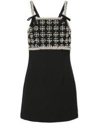 Rebecca Vallance - Rina Crystal-Embellished Minidress - Lyst
