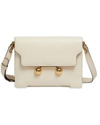 Marni - Trunkaroo Foldover Top Medium Shoulder Bag - Lyst