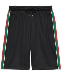 Gucci - Gg Jacquard Jersey Bermuda Short - Lyst