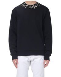 Just Cavalli - Logo Crew Neck Sweatshirt - Lyst