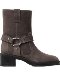 Stuart Weitzman - Round-Head Short Boots - Lyst