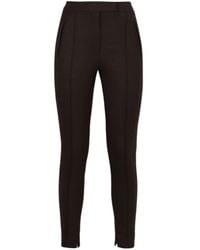 PT01 - Tory Burch Slim Fit Trousers - Lyst