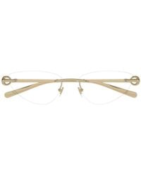 Gucci - Eyewear Rimless Cat-Eye Glasses And Frames - Lyst