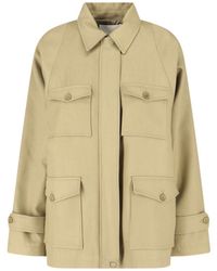 Frankie Shop - Kelia Belted Utility Jacket - Lyst