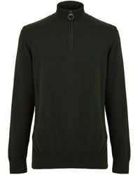 Barbour - Quarter-Zip Knit Jumper - Lyst
