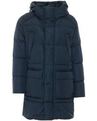 Add - Hooded Quilted Down Jacket - Lyst