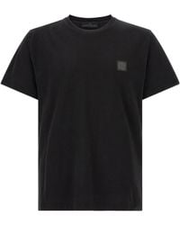 Stone Island - 'Badge Ghost' T-Shirt - Lyst
