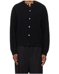 WOOYOUNGMI - Button-Up Knit Top - Lyst