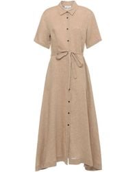 Antonelli - Belted Shirt Dress - Lyst