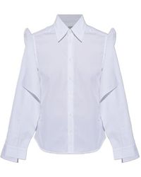 Vetements - Long-Sleeve Shirt With A Stand-Up Collar - Lyst