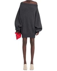 MM6 by Maison Margiela - Knitted Dress - Lyst