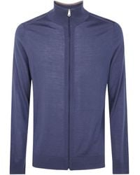 Paul Smith - Zipper Cardigan - Lyst